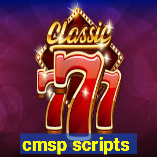 cmsp scripts